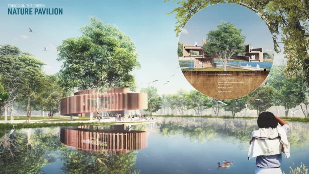 Frisco on the Green park plans include nature pavilion for environmental education