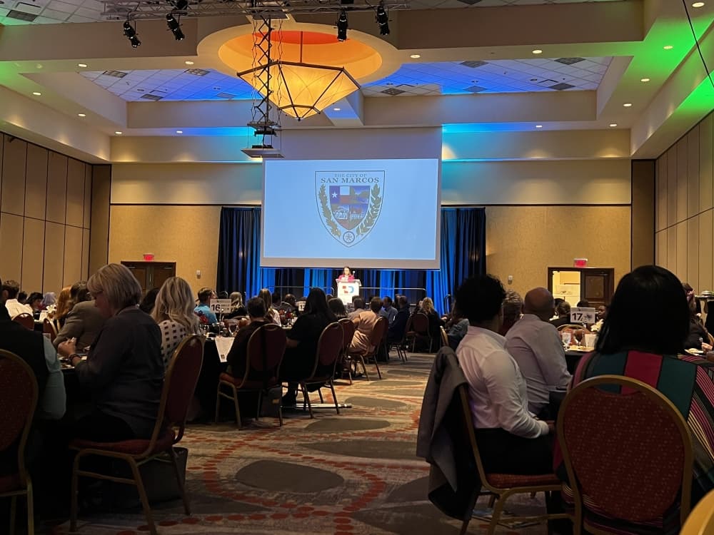 San Marcos mayor, SMCISD superintendent reflect on accomplishments at State of the City Address