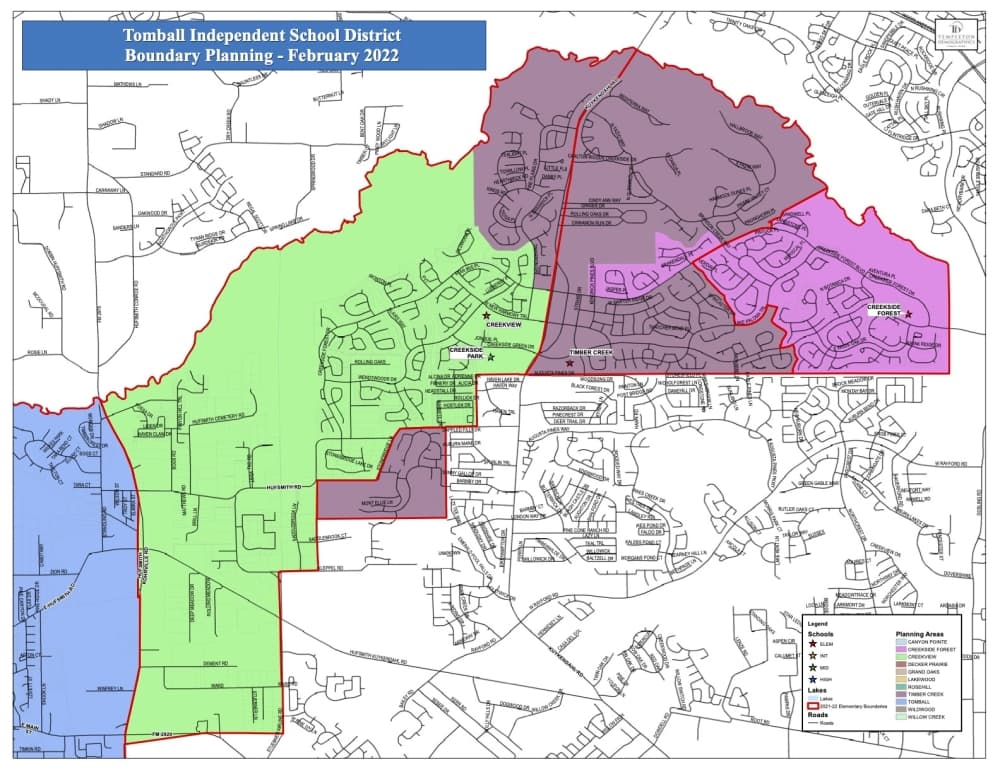 Tomball ISD considering boundary changes near The Woodlands
