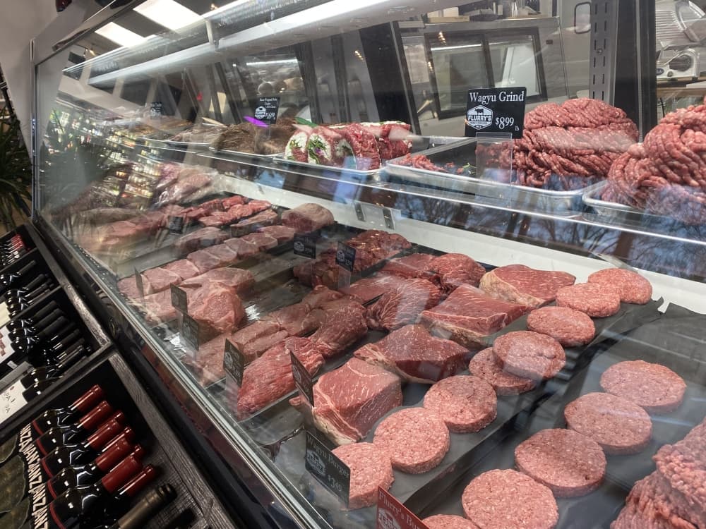 
Flurry’s Market + Provisions has professional meat cutters and fish mongers on site.