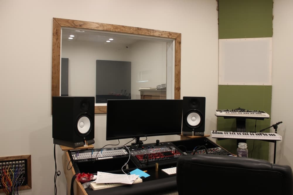 Legacy Music Studio has a recording studio in house for local musicians to record.