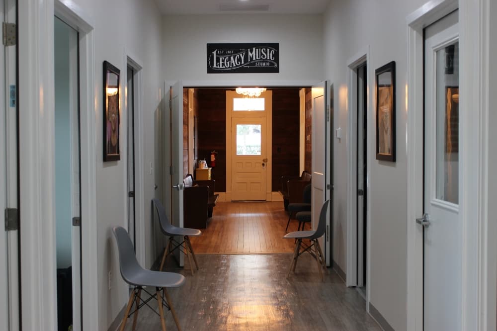 
Instructors rent out space at Legacy Music Studio.