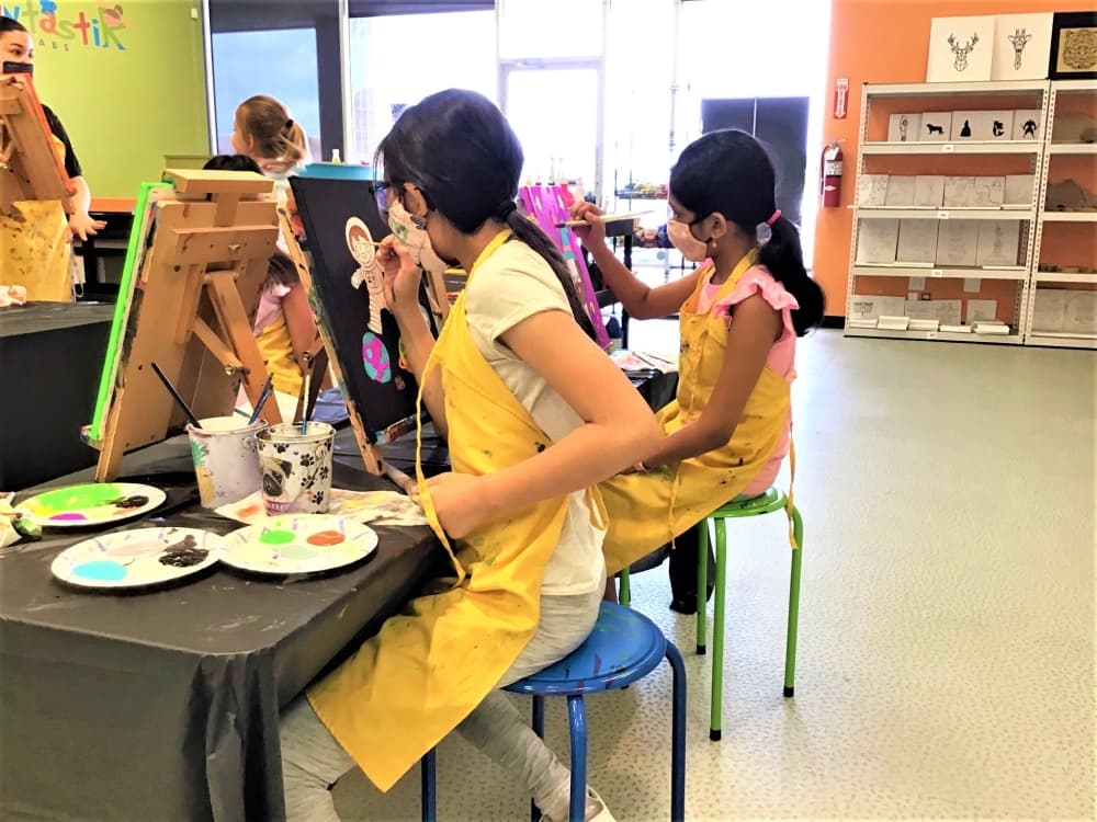 The Art-Rageous themed summer camp lets kids explore their creativity through art. (Courtesy Funtastik Labs)