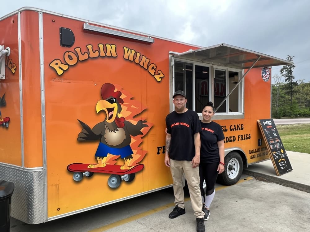 Rollin Wingz food truck now open in Conroe