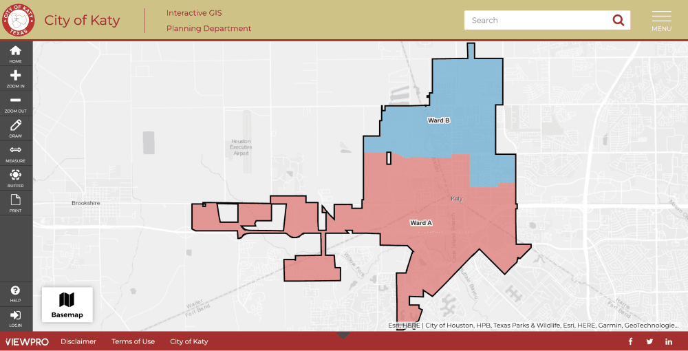 Katy City Council accepts proposed map to redistrict electoral boundaries of wards A and B, schedules public hearing
