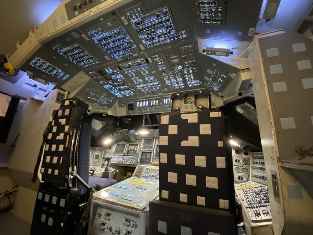 NASA space shuttle simulator joins Lone Star Flight Museum exhibit
