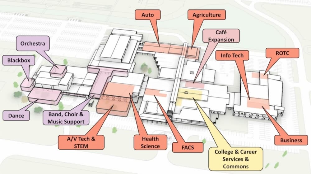 Hutto High School modernization primed to enter design development phase