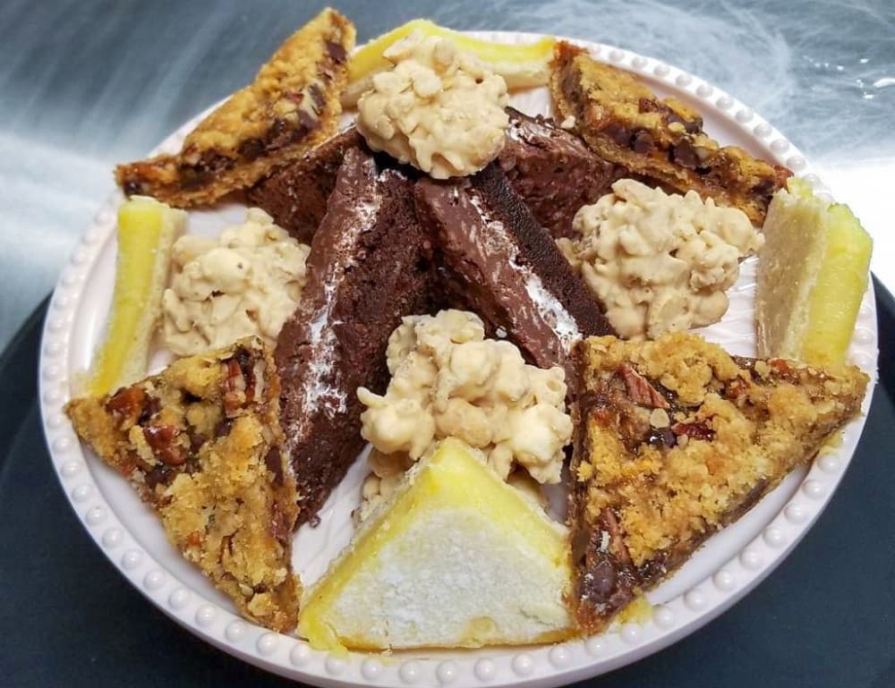 Desserts ($4.95-$5.99): Brownies, oatmeal caramelitas, lemon bars and pecan pie bars are available. (Courtesy Sweet Inspirations Tea Room, Cafe and Gifts) 