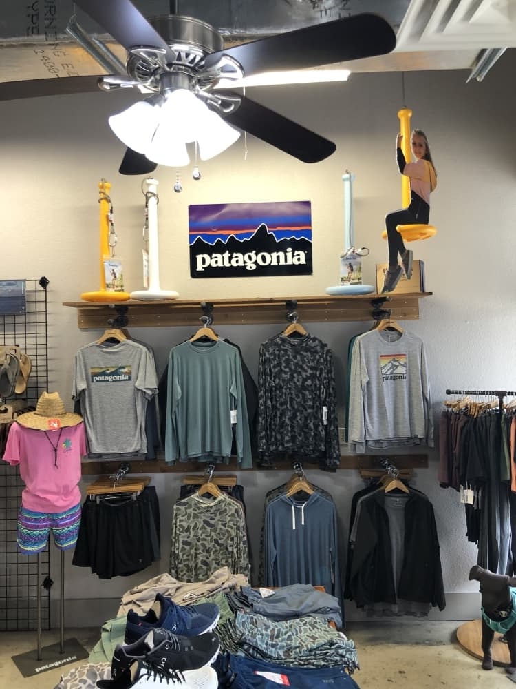 Apparel for every outdoor need can be found at the store.