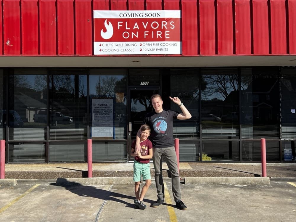 Chef van Ee plans to open the Flavors on Fire storefront in Katy this June. (courtesy Flavors on Fire)