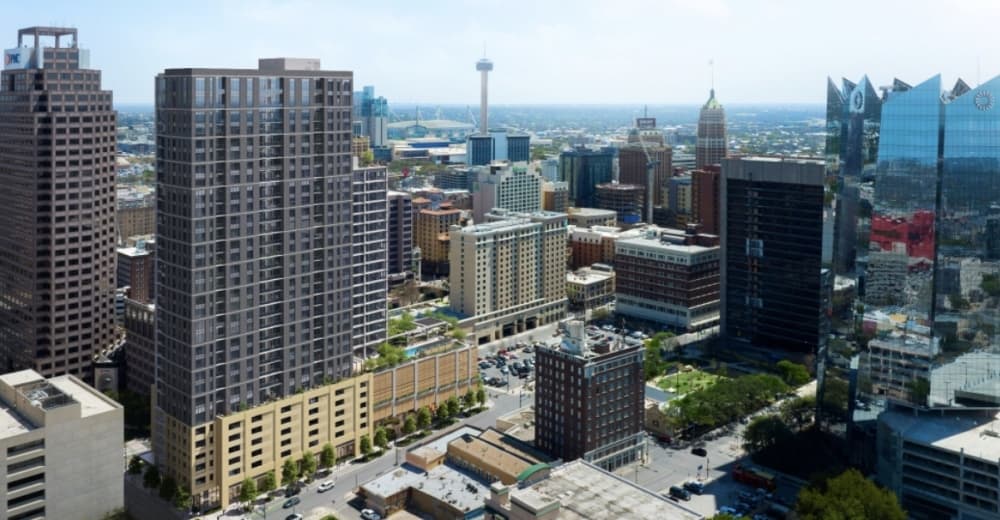 Weston Urban breaks ground on first new apartment high-rise in downtown San Antonio