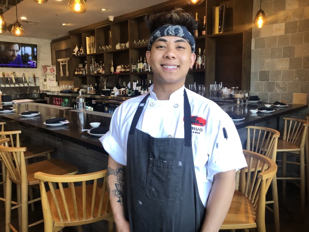 Pastry Chef Jiolo Dingayan's artistic background influences the pastry program he has created. (Asia Armour/Community Impact Newspaper)