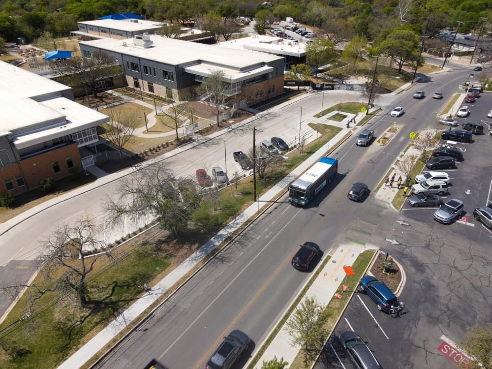 The city completed $2 million in transportation projects in the Tarrytown area. (Courtesy Austin Public Works)