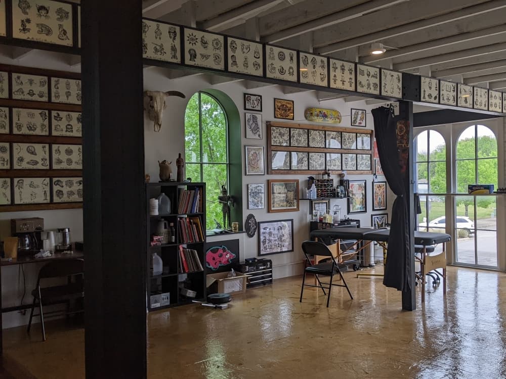 for East Street Tattoo in Hutto (Carson Ganong/Community Impact Newspaper)