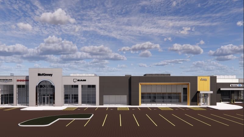 Dodge City CDJR of McKinney plans expansion north of Rockhill Road