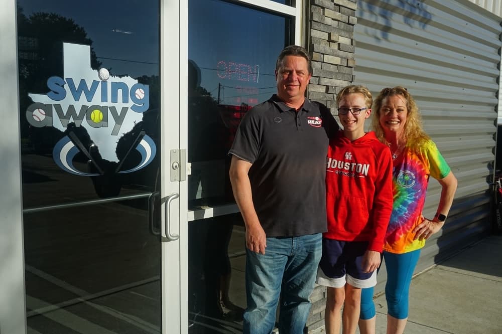 Cy-Fair couple develops innovative batting cages at Swing Away