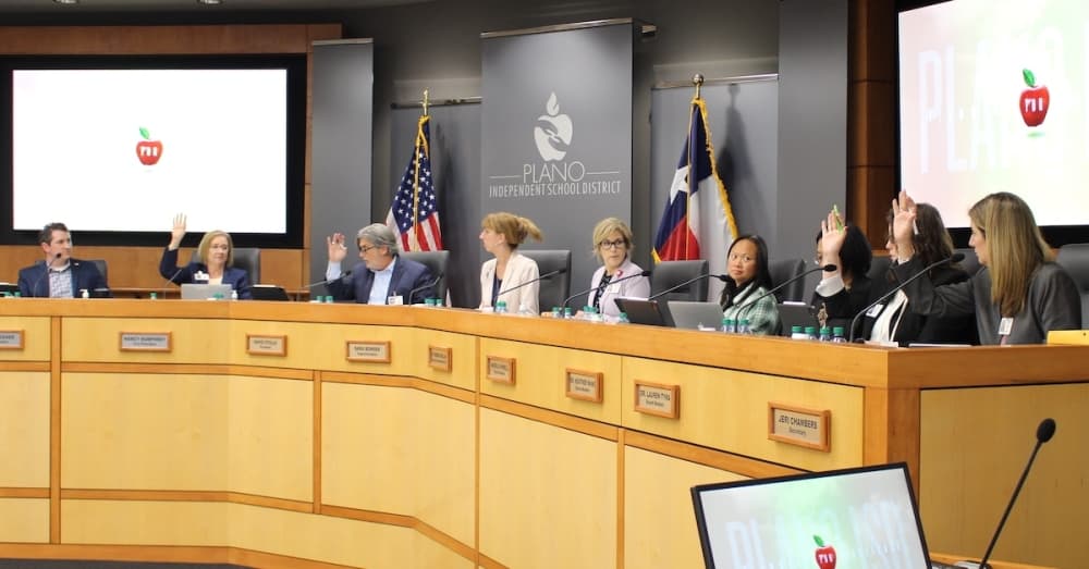 Plano ISD board re-elects current officers for the 2022-23 school year