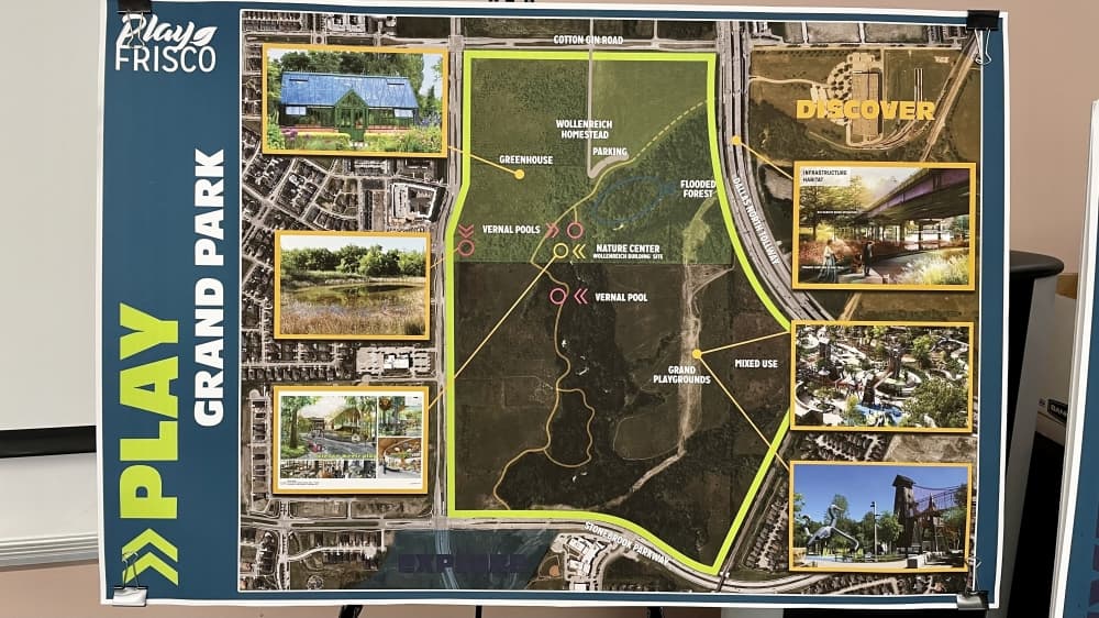 First portion of Grand Park in Frisco open to the public this fall