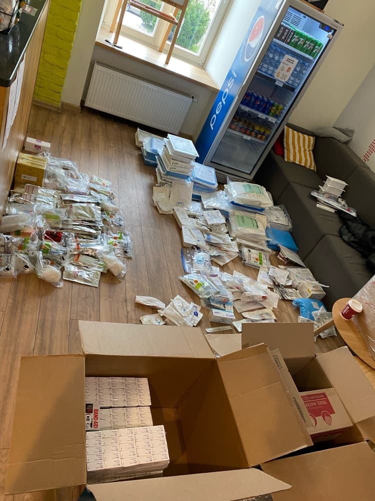 Donations of emergency medical supplies, equipment and medicine have been delivered to hospitals in Ukraine and to the Ukrainian army. (Courtesy Fotolia)