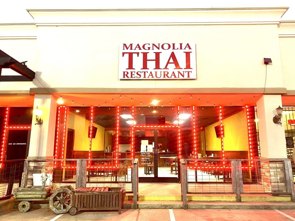 Magnolia Thai serving up pad Thai in Magnolia