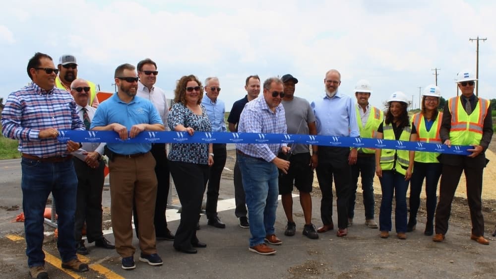 Williamson County holds ribbon cutting for $13M CR 101 improvement project