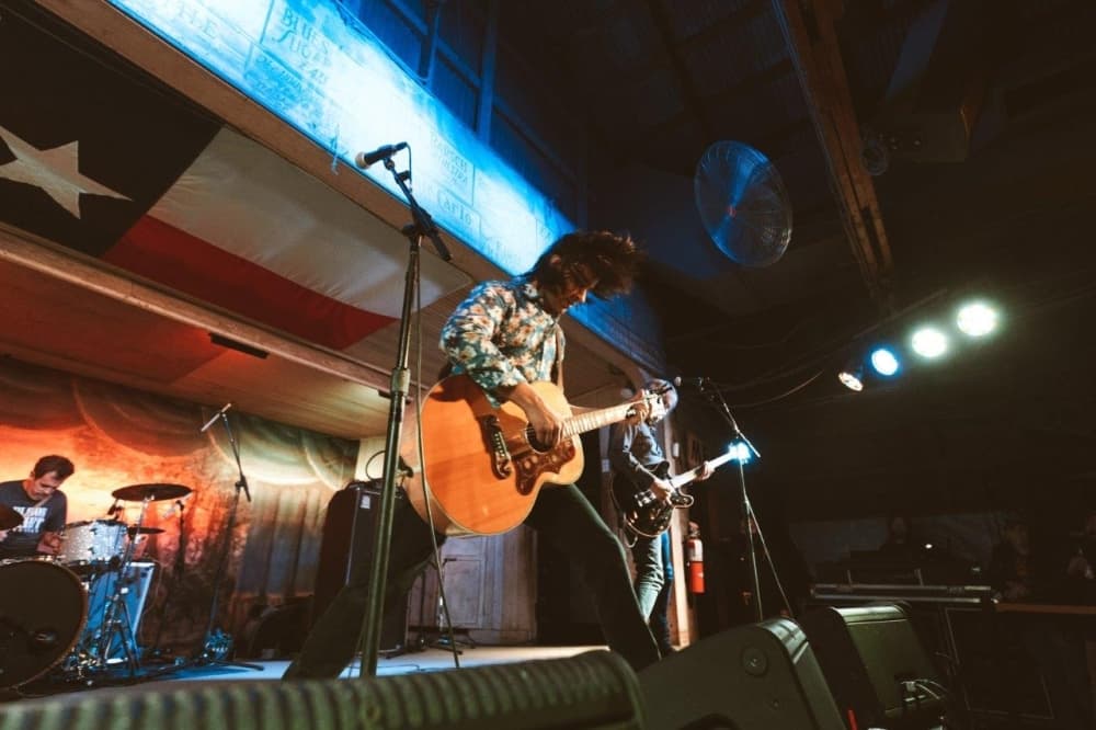 The Old 97's are one of the many nationally-touring acts to come through historic Gruene Hall recently. (Courtesy Gruene Historic District)