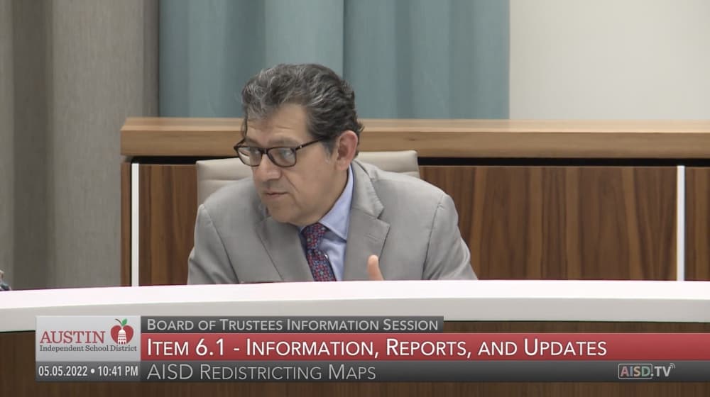 Austin ISD trustees discuss demographics, community feedback on proposed redistricting maps