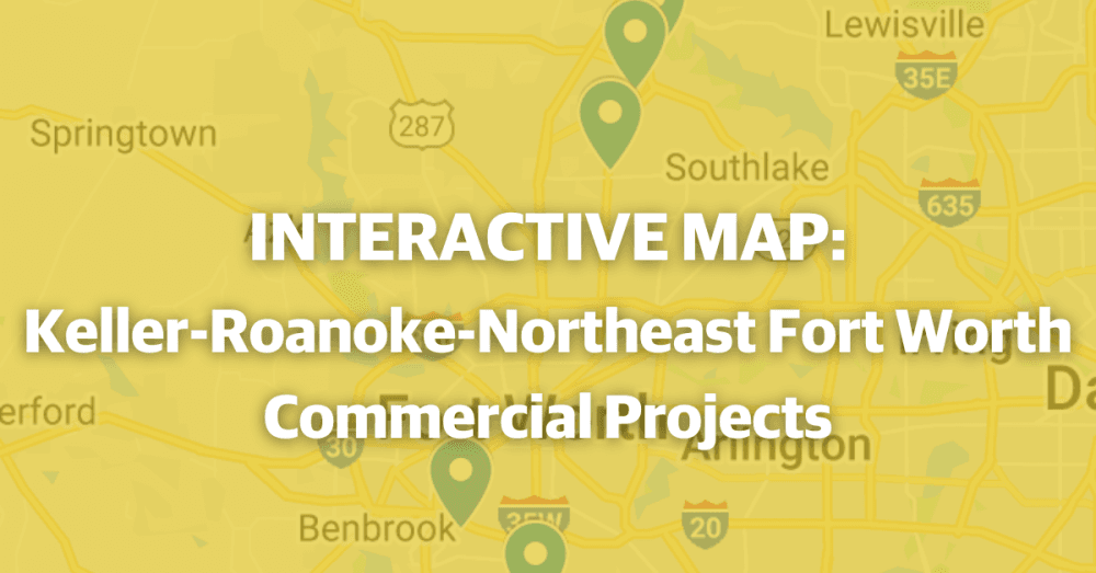 $1M new construction for Amazon DDF6 facility in Fort Worth, plus more upcoming projects in Keller and Roanoke