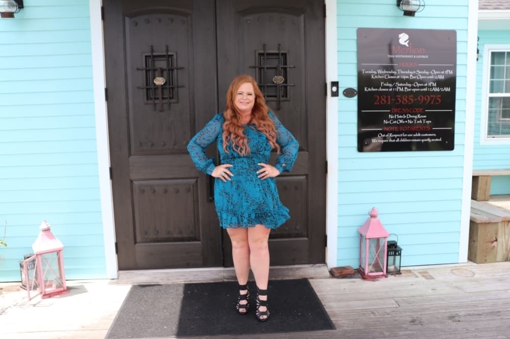 Brooke Villanueva has owned Merlion Thai since 2008. (Cynthia Zelaya/Community Impact Newspaper)