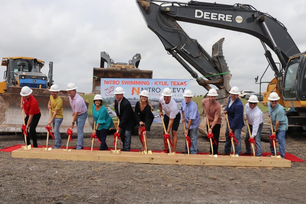 Nitro Swim breaks ground on new facility in Kyle