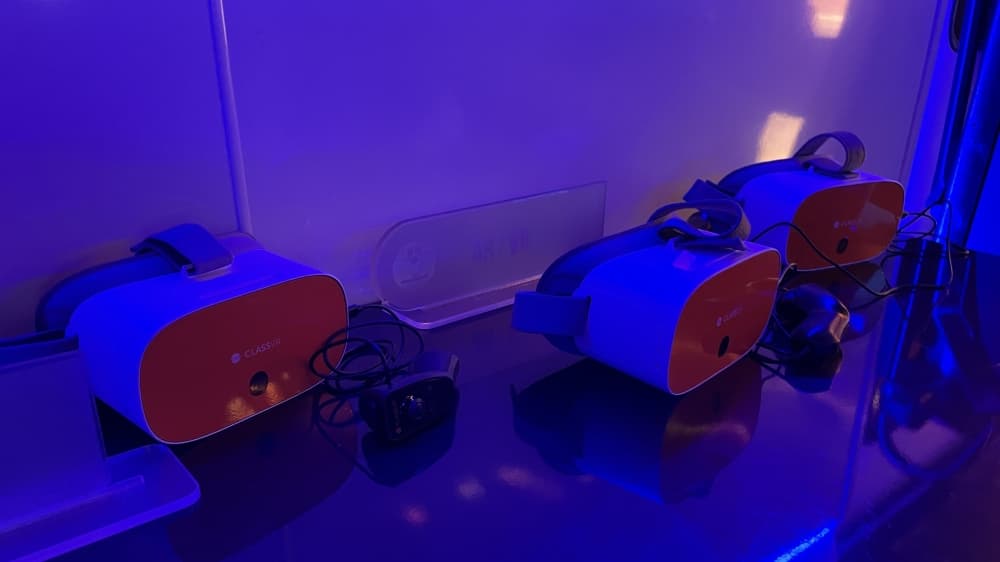 The Alvin ISD STEM Explorer Bus will feature virtual-reality technology. (Andy Yanez/Community Impact Newspaper)