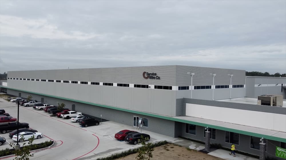 Service Wire Co. manufacturing center running in Generation Park