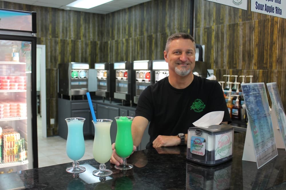 World Famous Daiquiris & Margaritas To Go serves refreshing alcoholic drinks