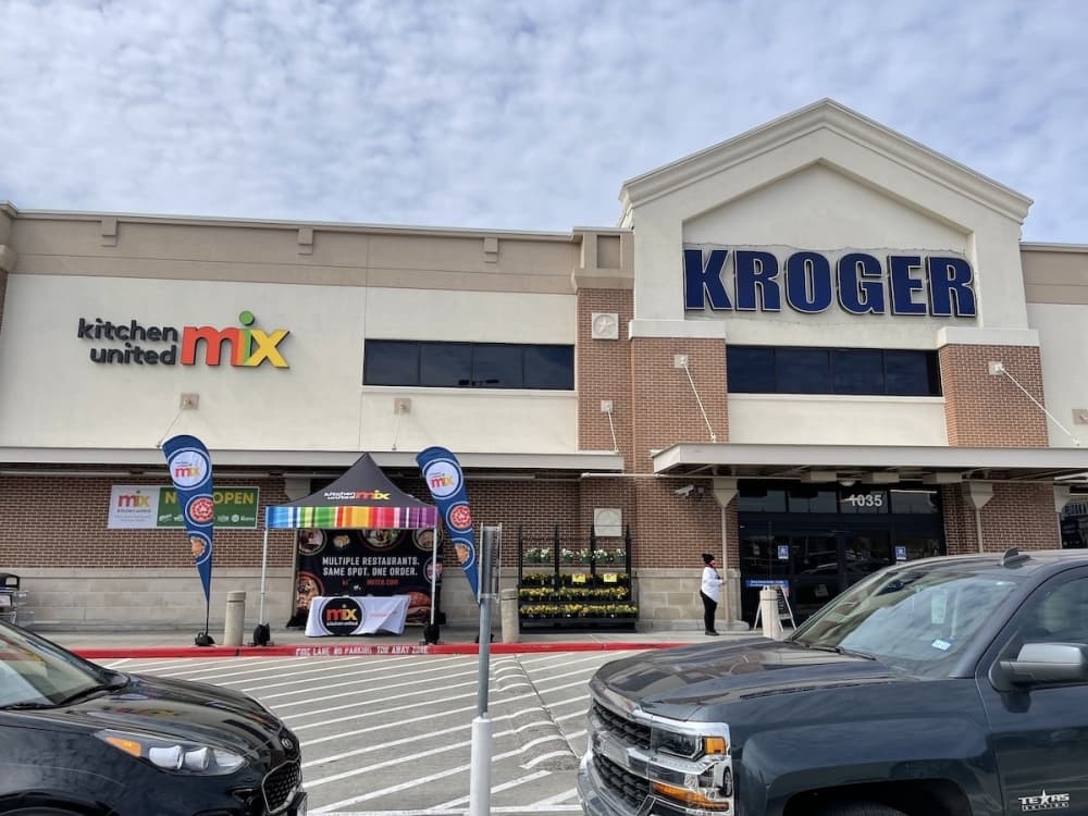 exterior of Kroger in the Heights