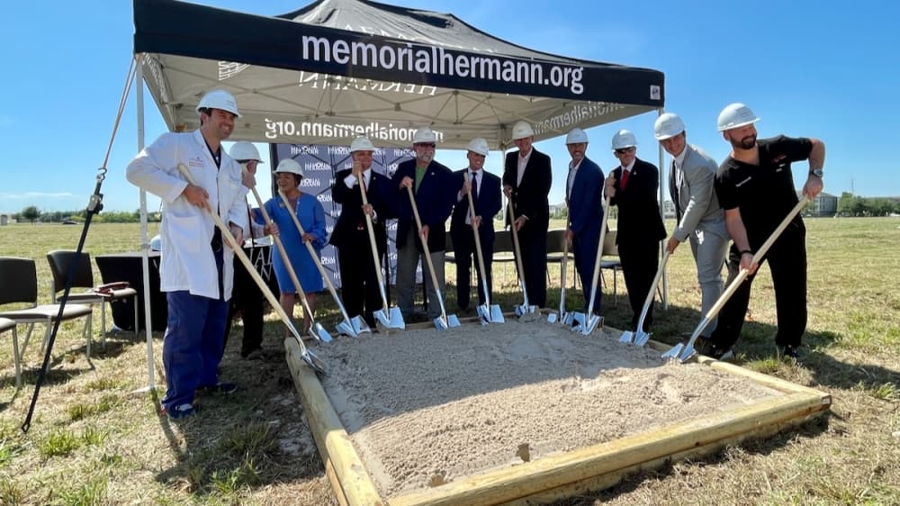 Memorial Hermann breaks ground on sports park in Pearland