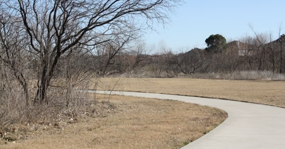 Fort Worth Parks & Recreation Department to discuss plans for trail alignment at Arcadia Trail Park North