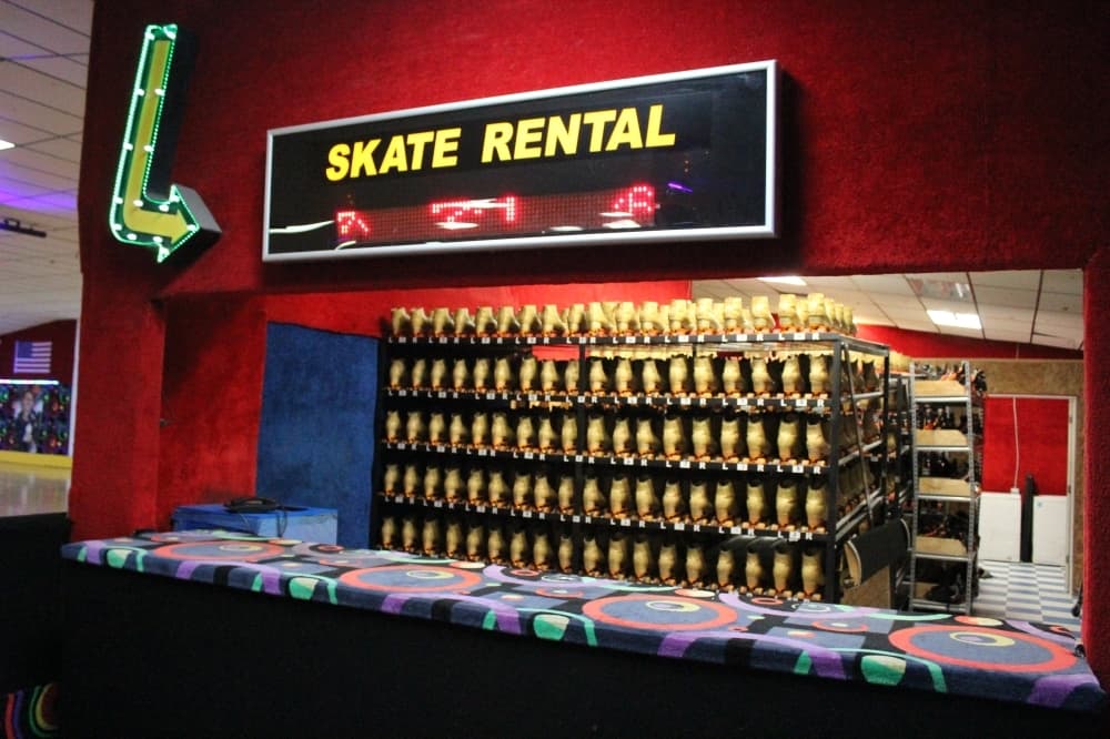 Skate Champions offers patrons the option to rent skates or bring their own. (Emily Lincke/Community Impact Newspaper)