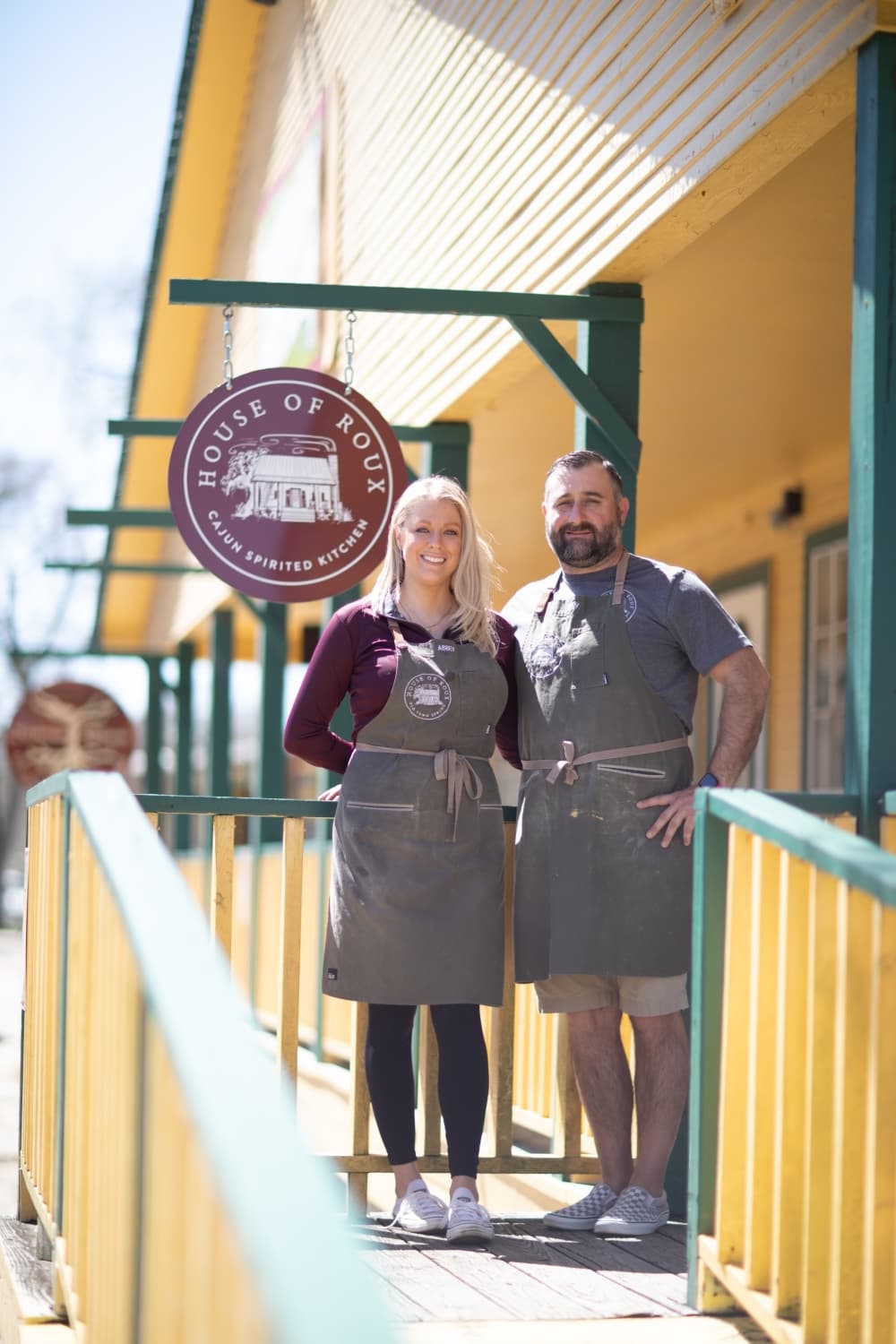 Abbey Hebert and Cody Nicholson opened House of Roux in May 2021. (Courtesy House of Roux)