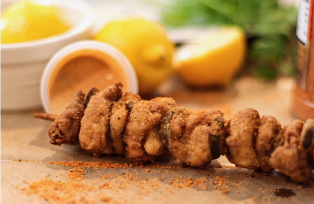 Fried alligator ($12.50): Alligator tail meat is battered and deep fried and paired with a house dipping sauce. (Courtesy House of Roux) 