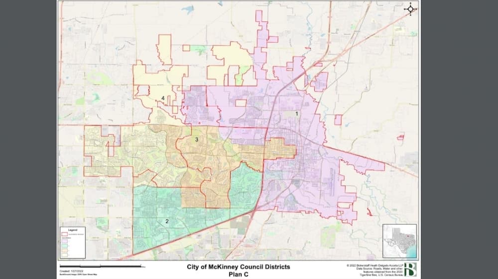McKinney City Council holds public hearing for proposed redrawn districts
