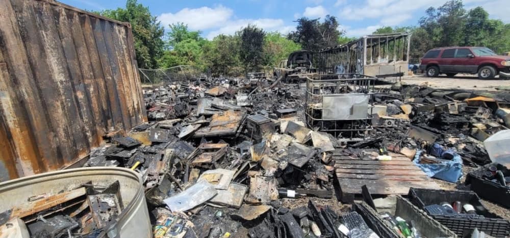 Fire at Unchartered Adventures in Kyle burns $60K worth of inventory
