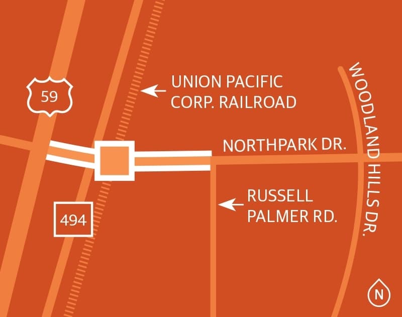 Northpark Drive overpass project to go out for bid in June