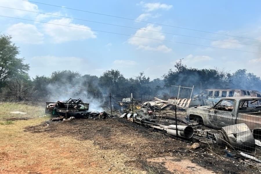 Investigation underway for cause of fire in San Marcos along Morningwood Drive