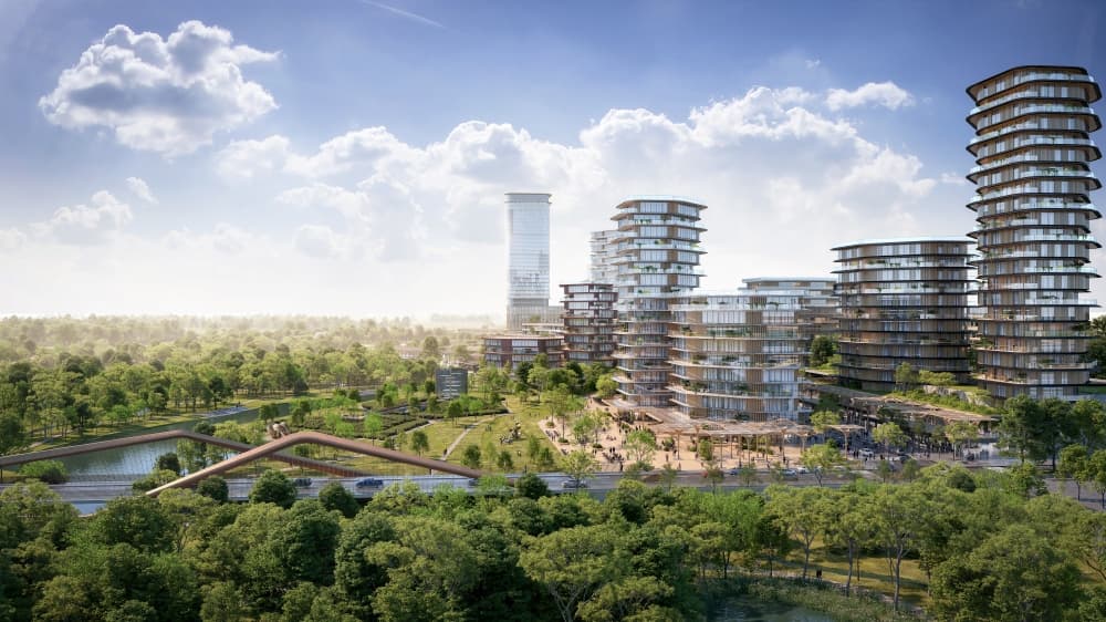 The first part of Firefly Park will open in 2026. (Rendering courtesy UN Studio)