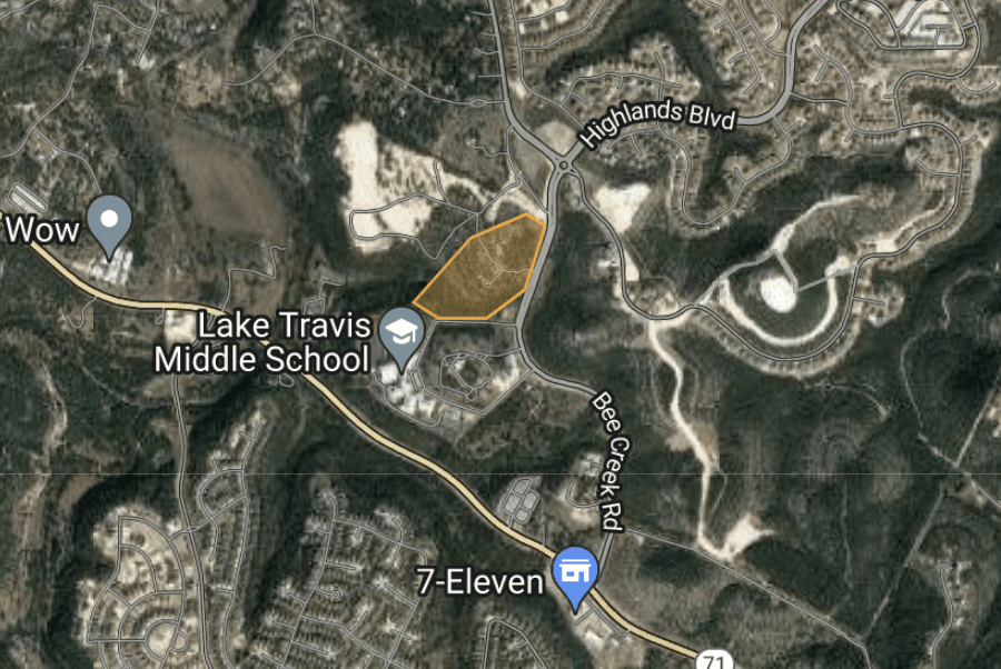 Lake Travis ISD purchases land for new elementary school on Bee Creek Road 