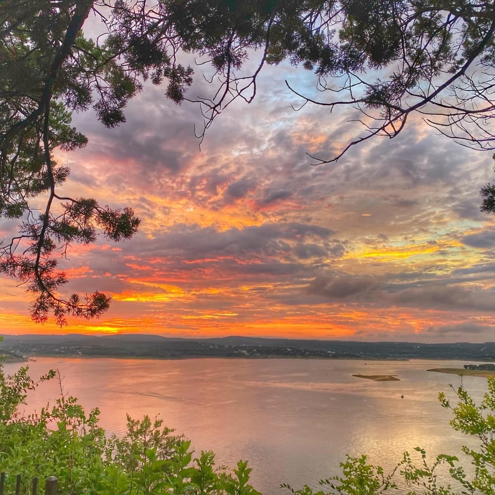 Ryan Korsgard won the Nature category with Lake Daze, taken at a waterfront neighborhood of Lakeway in July 2021. (Courtesy city of Lakeway Arts Committee)