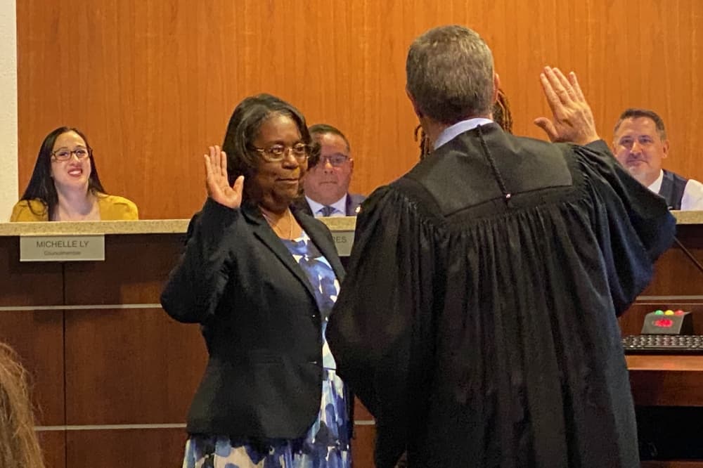 Re-elected Round Rock City Council members sworn in following election canvass