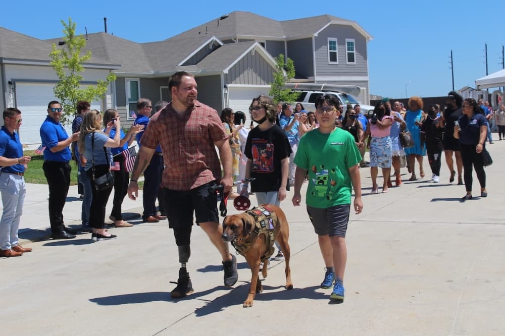 PulteGroup debuts 2 mortgage-free homes for veterans in Hockley