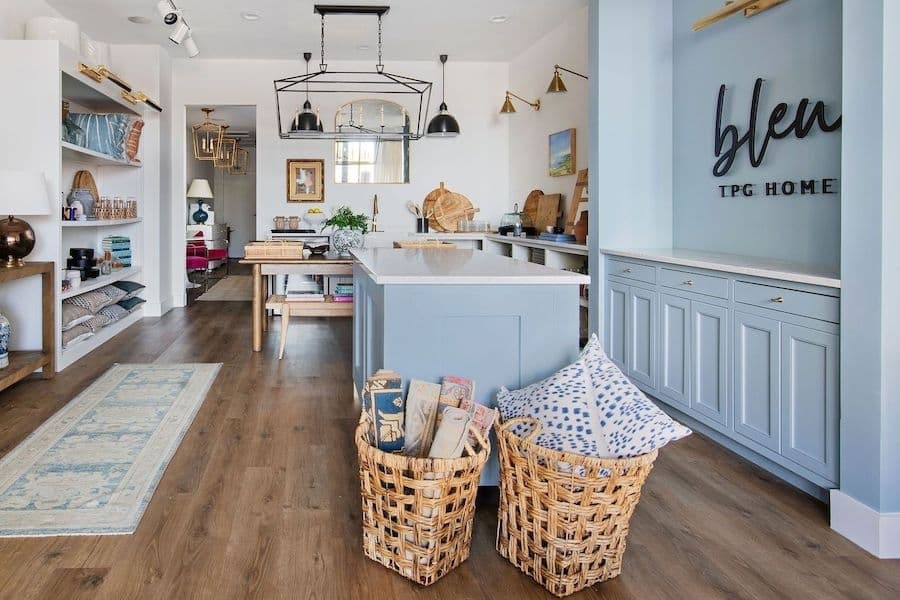 Luxury retail space and showroom Bleu now open in Westlake 