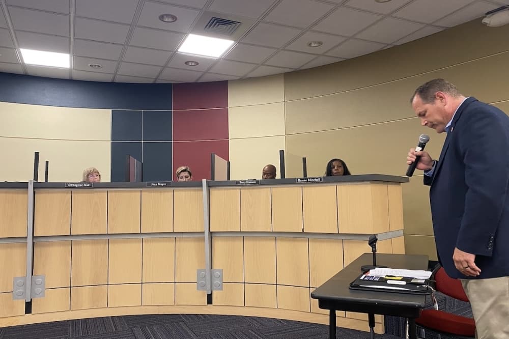 Pflugerville ISD officials appoint Brian Allen back into the board's Place 5 seat